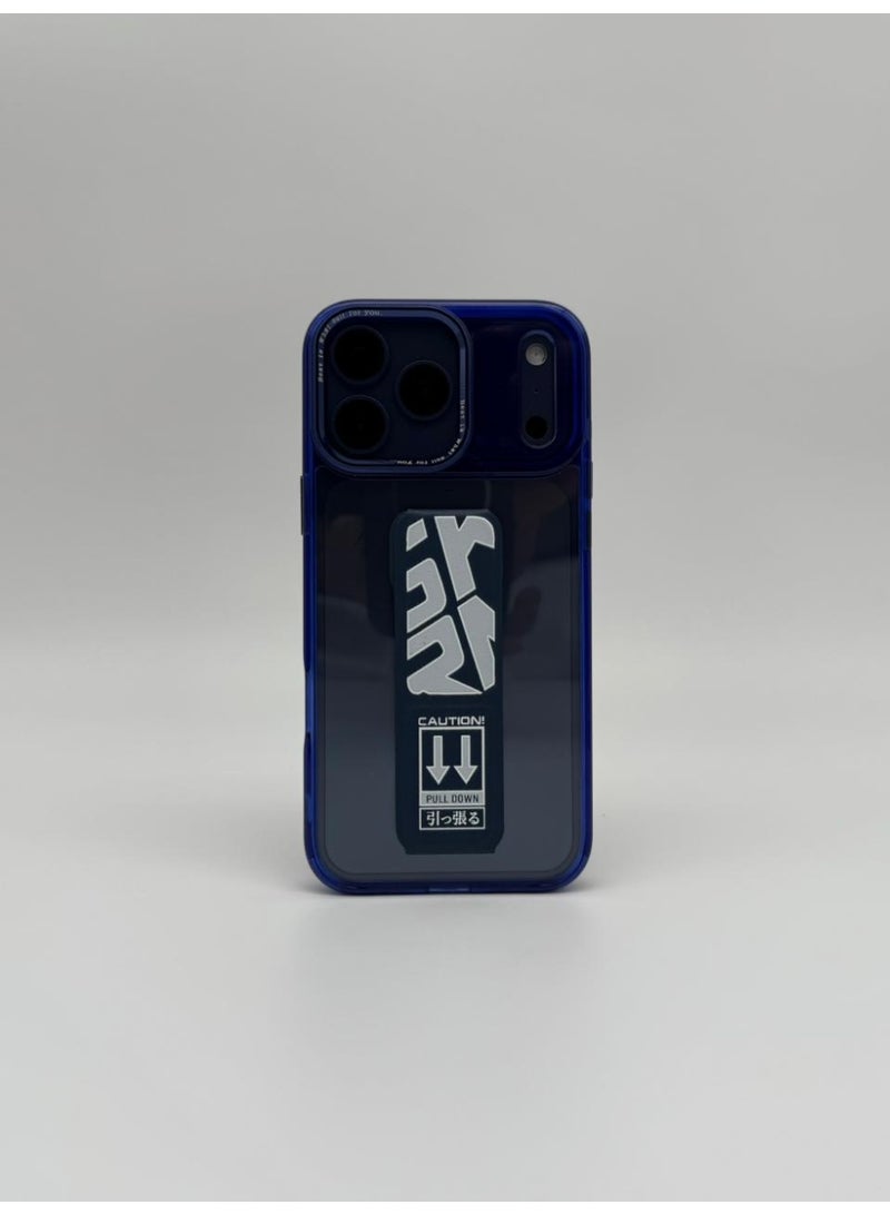 general Mocome Premium Kickstand Case for iPhone 17 Pro – Slim Shockproof Protective Cover with Integrated Pull-Down Stand & Magnetic Compatibility - Image 2